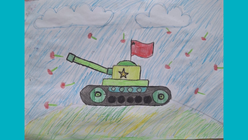 Маша Булашева, 8 - Танк Победы