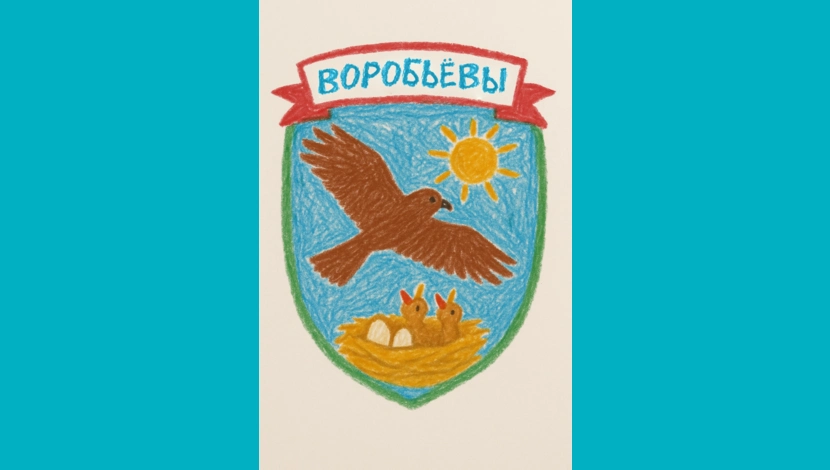 Никита, 10 - Герб Воробьёвых