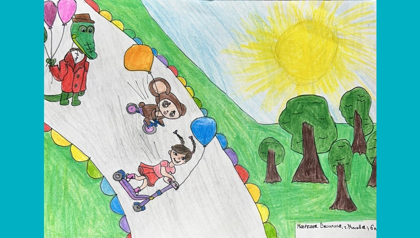 василиса, 6 - прогулка