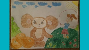 Симдянкина Варвара, 7 - Чебурашечка.