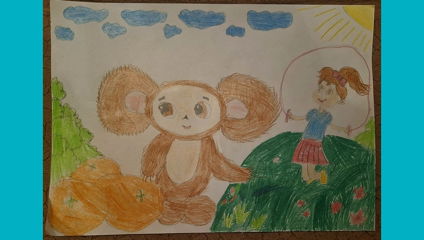 Симдянкина Варвара, 7 - Чебурашечка.