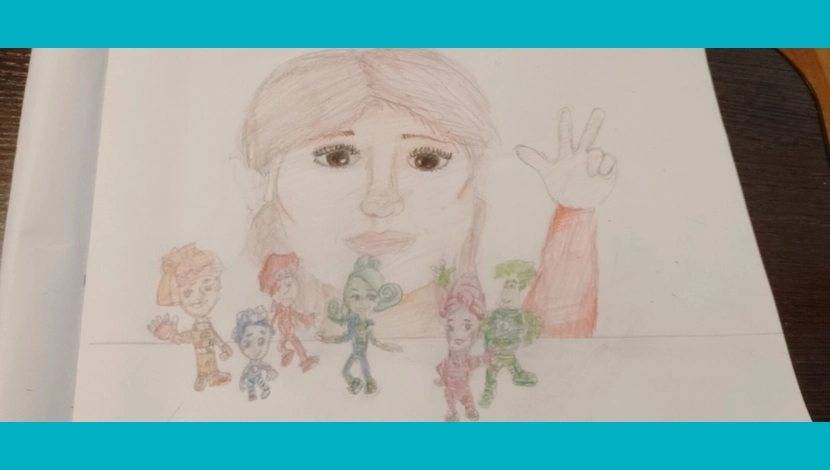 Полина, 9 - Фиксики и я