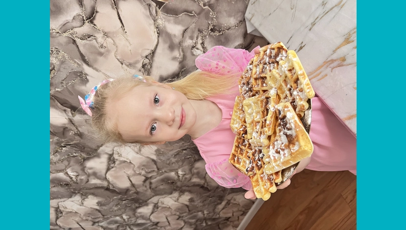 Стефания, 6 - Вафли сердечко