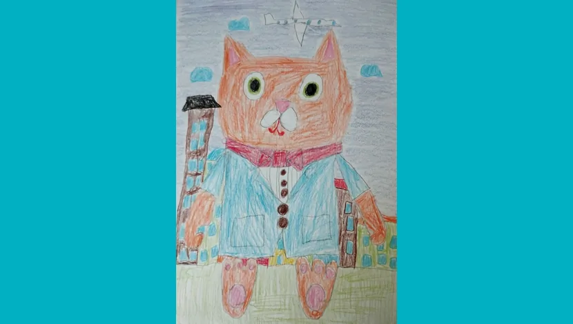 Свиридченков Дмитрий, 7 - Кот учёный