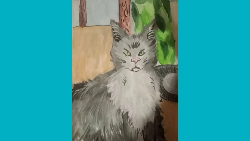 Анна Смирных, 14 - Милая кошка