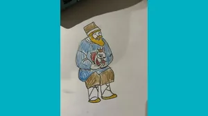 Илья, 7 - Старик-рыбак