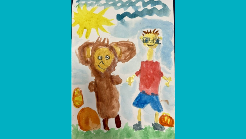 Михаил, 4 - Веселые друзья