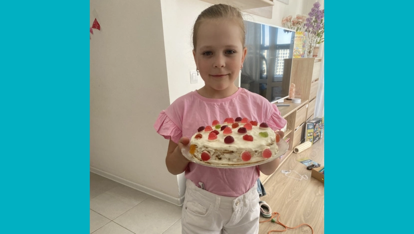 Ева Яковлева, 7 - Любимый торт ба