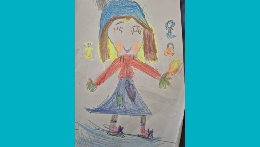 Настя, 7 - На катке