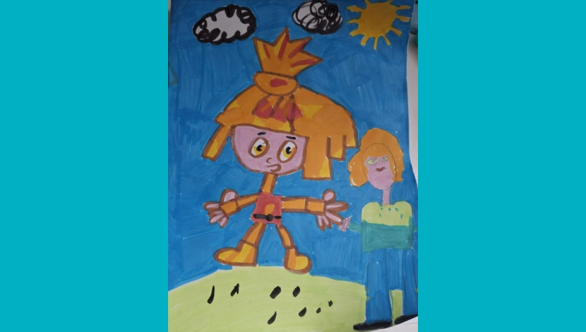 Соня, 8 - Симка и я!