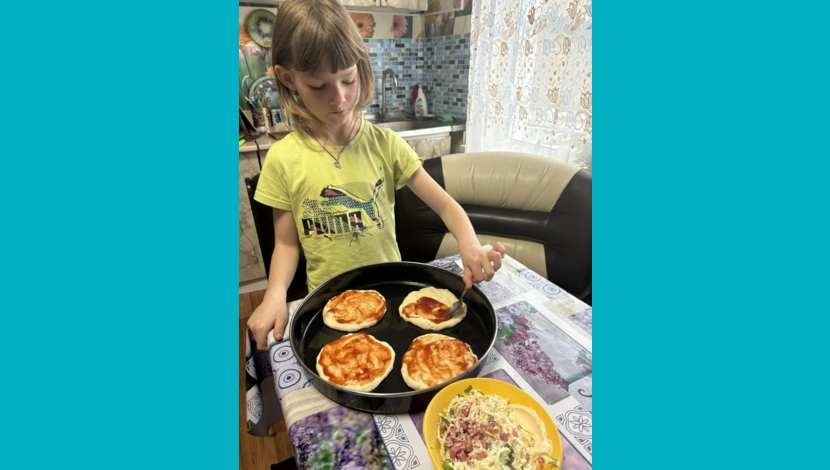 Резникова Николь, 7 - Мини-пицца